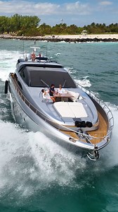 The Riva 86 Domino leaving Haulover Inlet #yachting #yachtlife #hauloverinlet #yacht #luxurycharter #hauloveryachts #rivadomino #flibs2024 | BoatsvsHaulover