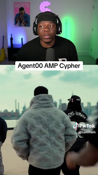 Agent00 AMP Cypher Verse | Catchy Music Performance