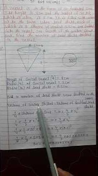 Class 10 Maths | Chapter 12 – Surface Areas and Volumes | Exercise 12.2 Question 5 | Full NCERT