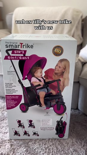 An extra birthday present for tills 🥹 #momtok @smarTrike #momsoftiktok #relatablemumcontent #mumcontent #mumtok #babyhacks #babytok #toddlertok
