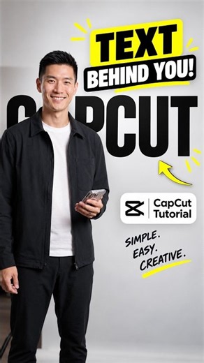 How to Put Text Behind a Person in CapCut | Easy CapCut Tutorial