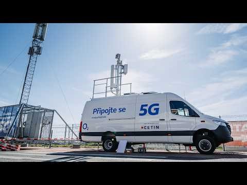 Mobilní BTS: 12 metrů teleskopického stožáru v akci