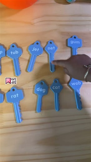 Who doesn’t love a good scavenger hunt? 🔍 Our Simple Words Learning Locks keep curious kids exploring as they learn—and @teachinglittles2learn has got the discovery fun “locked up” with this wonderful activity idea! 🔐 😍 Thanks for sharing! | Lakeshore Learning
