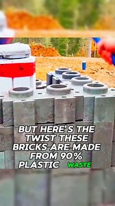 10K views · 109 reactions | These plastic bricks change the house-making method. Think New | Think New | Facebook