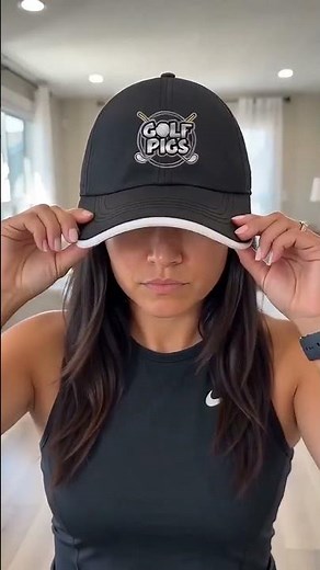 Golf Pigs Nike Golf Dri- FIT Swoosh Perforated Cap