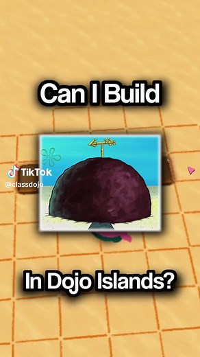 Building Patrick's Rock from SpongeBob in Dojo Islands