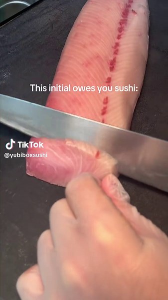 This initial owes you sushi… ORDER ON IG @YUBIBOXSUSHI #miamisushi #miamifood #miamieats #miamifoodie #miamibeach