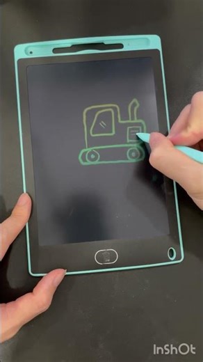 Drawing digger #doodletable #shortvideo