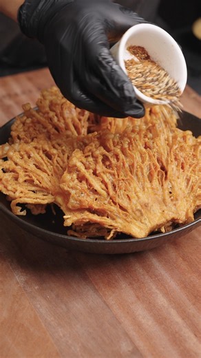 ThermoPro | Not a flower 🌸 But it might just be the most satisfying crunch you’ll hear today 👂✨ Guess what it is 👀For more recipe, click the link in... | Instagram