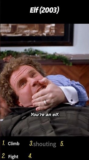 Elf (2003) | Buddy Ruins His Father’s Work and Gets Scolded