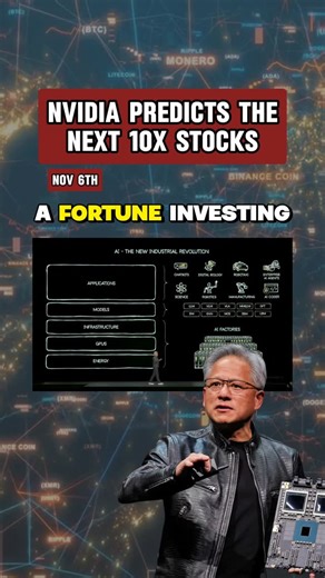 Capital Growth on Instagram: "This slide from Nvidia’s presentation yesterday sums up how you can make a fortune investing in the AI economy, and I’m gonna break it down for you and discuss the best stocks to buy."