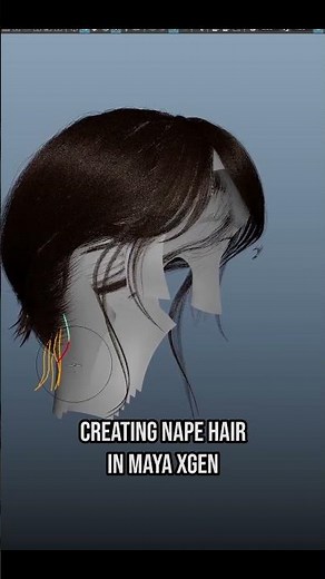 Hair Grooming with Maya Xgen