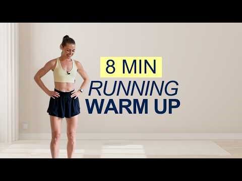 8 MIN PRE RUN WARM UP | Mobility & Activation (Run Faster, Prevent Injury)