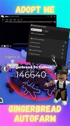 🍪Adopt Me Script | Gingerbreads Autofarm Hack #scriptadoptme #adoptme #adoptmescript #adoptmeroblox