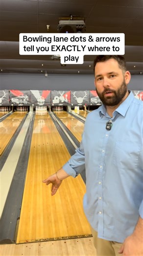 Tim Bowman on Instagram: "Those dots, arrows, and lane markers aren’t random, they’re built in tools to help you understand board numbers, targeting, and bowling ball motion. Once you know what each marker represents, breaking down a lane becomes way simpler: • Board positioning • Targeting consistency • Better spare alignment • Cleaner pocket control This is one of the first things I teach newer bowlers, and something even experienced league bowlers forget to use intentionally. If lane play has