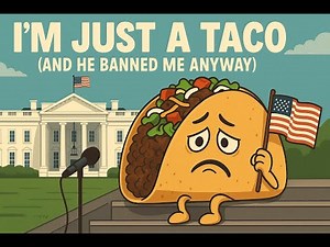 I’m Just a Taco | Trump Bans Tacos After Wall Street Joke | Satirical Song from the Shell