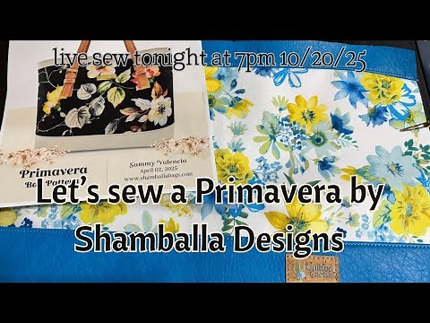 Quilted Cactus no longer live! Part 1 sewing the Primavera by Shamballa.