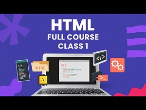 🔥 HTML Full Course in Hindi & Urdu | Complete Web Design Class for Beginners