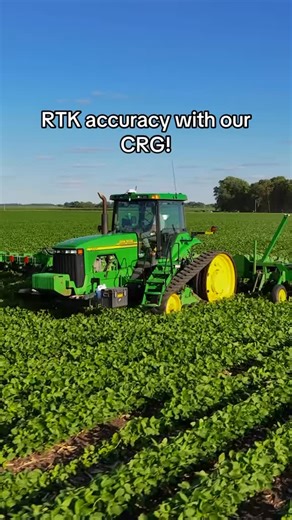 Agra GPS Ltd - North America on Instagram: "Get sub inch accuracy like this with the CRG! Click the link in our bio to learn more! #farming #agragps #crg"