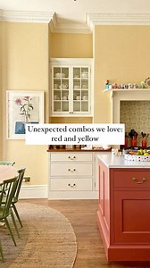 12K views · 695 reactions | Red and yellow is often considered a controversial color combination with two bold colors that might compete in a room, but we think this pairing can work beautifully ❤️  . #homesandgardens #red #yellow | Homes & Gardens Magazine | Facebook
