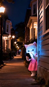 #catcartoon #cutecat #catstory #cataivideo | Alien Cat