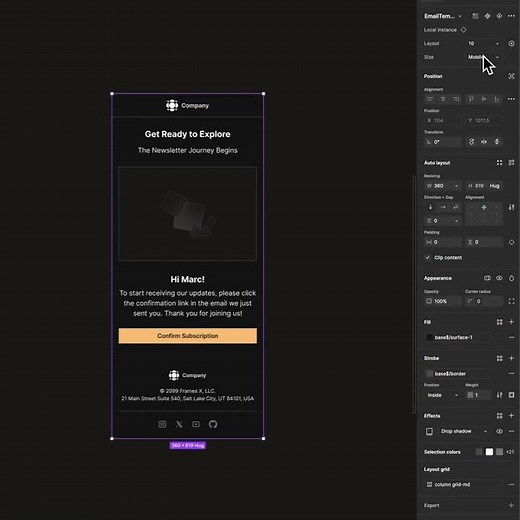 Responsive Email Templates for Figma