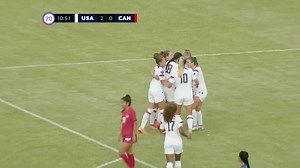 ⚽ Goal U.S. Soccer! 🇺🇸 Ally Sentnor with a brilliant finish and extends the lead to 2-0. | #CWU20C | Concacaf W