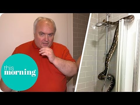 The Blind Man Who Found an Eight Foot Python in His Bathroom | This Morning