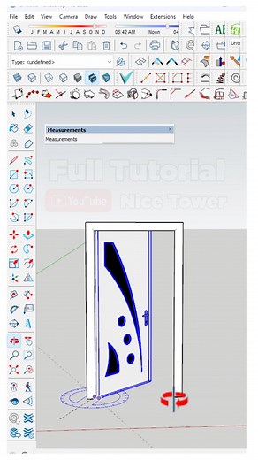 Creating a door handle in SketchUp without using any plugins in this video. I hope you find this content helpful. For additional tutorials, please consider subscribing to my YouTube channel!...YouTube: Nice Tower.. #doorhandle #door #interiordoor #handle #sketchup3d #sketchup #nicetower #sketchup3d #fyp #reels #instagram #nicetower #nice_tower #exteriordesign #landscape #fypシ #shorts #SketchUp3D #3DModellierung #ArchitekturSoftware #Innenarchitektur #3DZeichnung #SketchUpPro #DesignSoftware #Ske