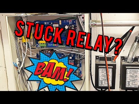 Power supply Module with Stuck Relays #altronix ACM8CB