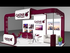 Cinema 4d Modeling Tutorial - Exhibition Stand | Cinema 4D Tutorial | C4D Tutorial