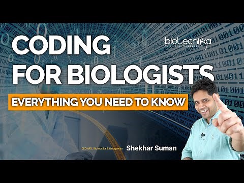 Coding For Biologist - Opportunity To Become a BIOCODER - Everything You Need To Know! #coding