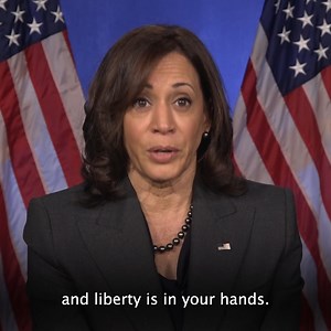 45K views · 9.8K reactions | You have the power to stop Republican-led attacks and ensure that women, not their government, make decisions about their own body. Text VOTE to 43367 to find your nearest polling place today. | Kamala Harris | Facebook