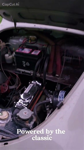 Vintage Engineering Marvel Fred the Austin A35 Van Still Running Strong 🚐 #ClassicCars #Restoration