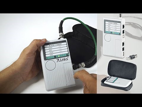 TESTEUR DE CABLES 4 EN 1 - USB - RJ45 - RJ11 - BNC