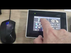 Carel Touch panel ,Modbus Rtu .Modbus carel