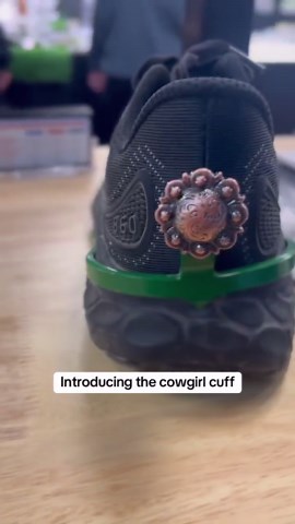 Scalloped Edge Copper Cross Cowgirl Cuff - Etsy