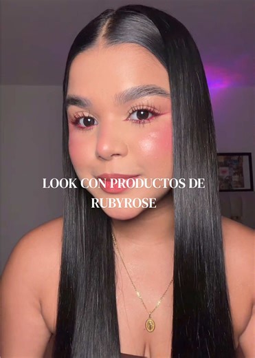 amiga este look me encantó, me lo volvería hacer✨❤️ @Ruby Rose Colombia divino todo #makeup #tutorialmakeup