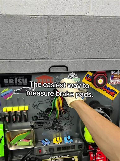 Measure Brake Pad Thickness Easily with This Tool