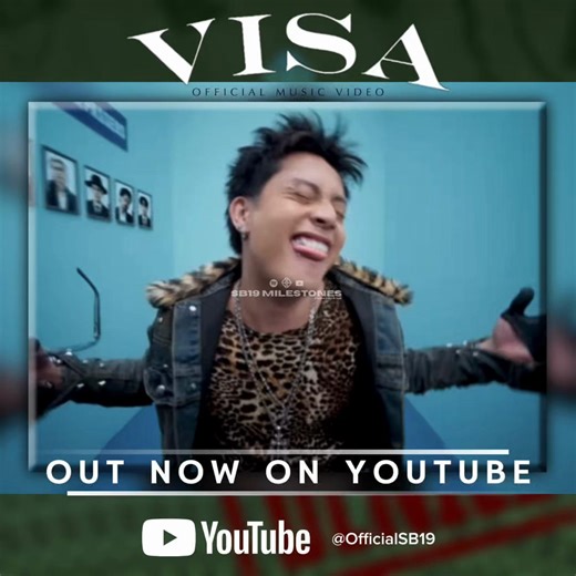 Baka naman kailangan ng #VISA ⛔️ @SB19 Official's MV for their latest track VISA is OUT NOW on their Official YouTube Channel. 🔥 STREAM VISA MUSIC VIDEO #SB19 #SB19VISA