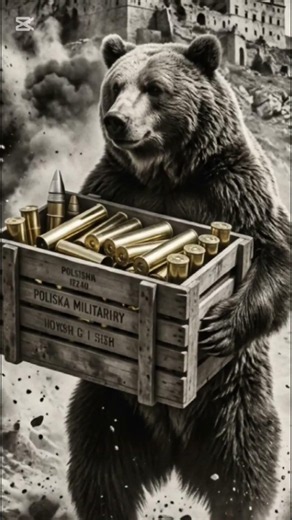 This WWII soldier was actually a 500-pound bear... 🐻