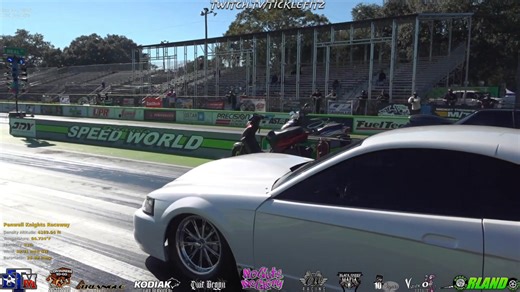 Good to see Aaron Tingle back at the track. Been a while. | Ticklefitz