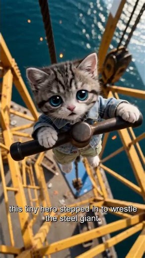 The world’s bravest kitten Marcelo is back! 😻#catvideos #funnycats #cutecat
