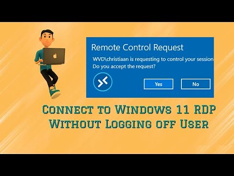 Connect to Windows 11 RDP Without Logging off User