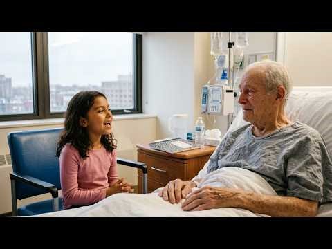 Little Girl Sang to a Lonely Man in the Hospital Every Day — She Didn't Know He Was a Billionaire
