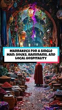 Marrakech for a Single Man: Souks, Hammams, and Local Hospitality