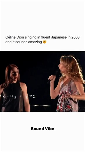 Sound Vibe on Instagram: "In a 2008 concert in Japan, Céline Dion surprised audiences by singing in Japanese—not because she was fluent, but because Japan was one of her strongest markets outside North America and Europe. During the 1990s and 2000s, it was common for global artists to record or perform localized versions of their songs for Japanese fans, and Céline fully embraced that approach. She released several Japanese versions of her music and carefully learned the lyrics phonetically, pay