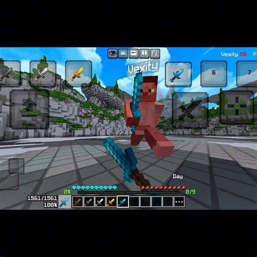 boxing pvp is insane #minecraft