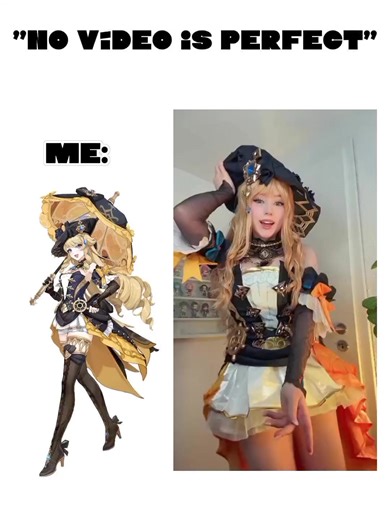 Cosplay de Upamina: Mina Bailando