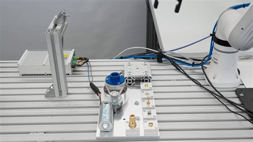 Automated Spring Valve Assembly with Dobot Nova 2 Collaborative Robot and Effecto Gripper